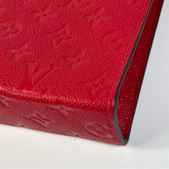 Louis Vuitton Empreinte Monogram Toiletry Pouch 26 Scarlet - Picture 8 of 15